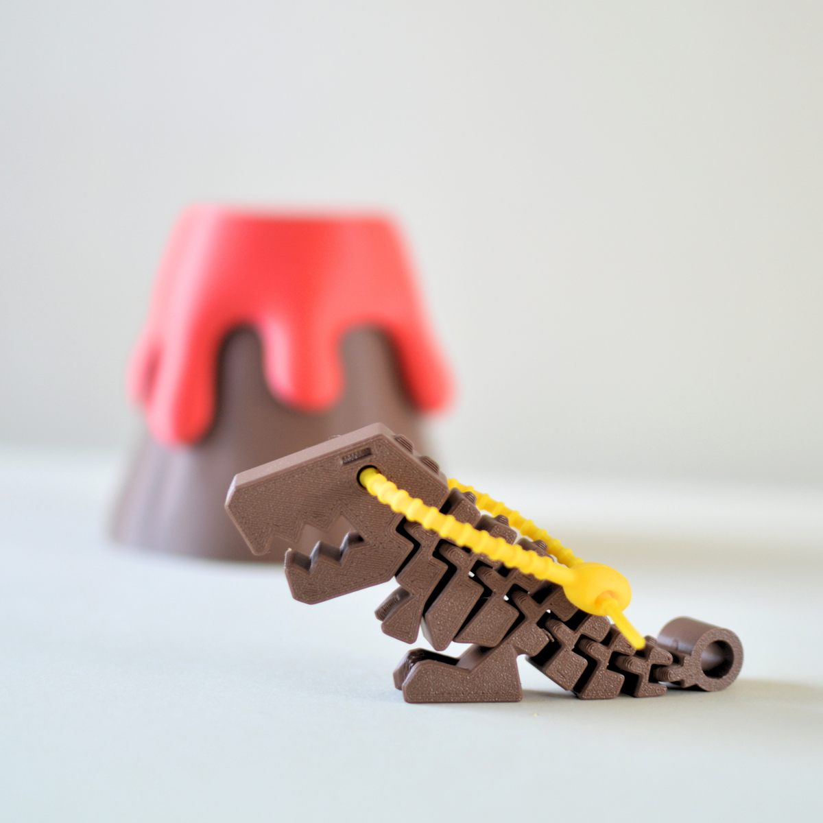 Flexi Dino Keychain