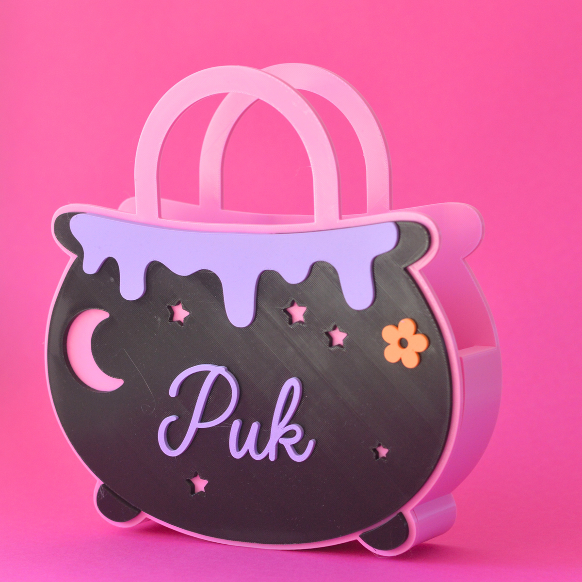 Personalised Halloween Cauldron Treat Box