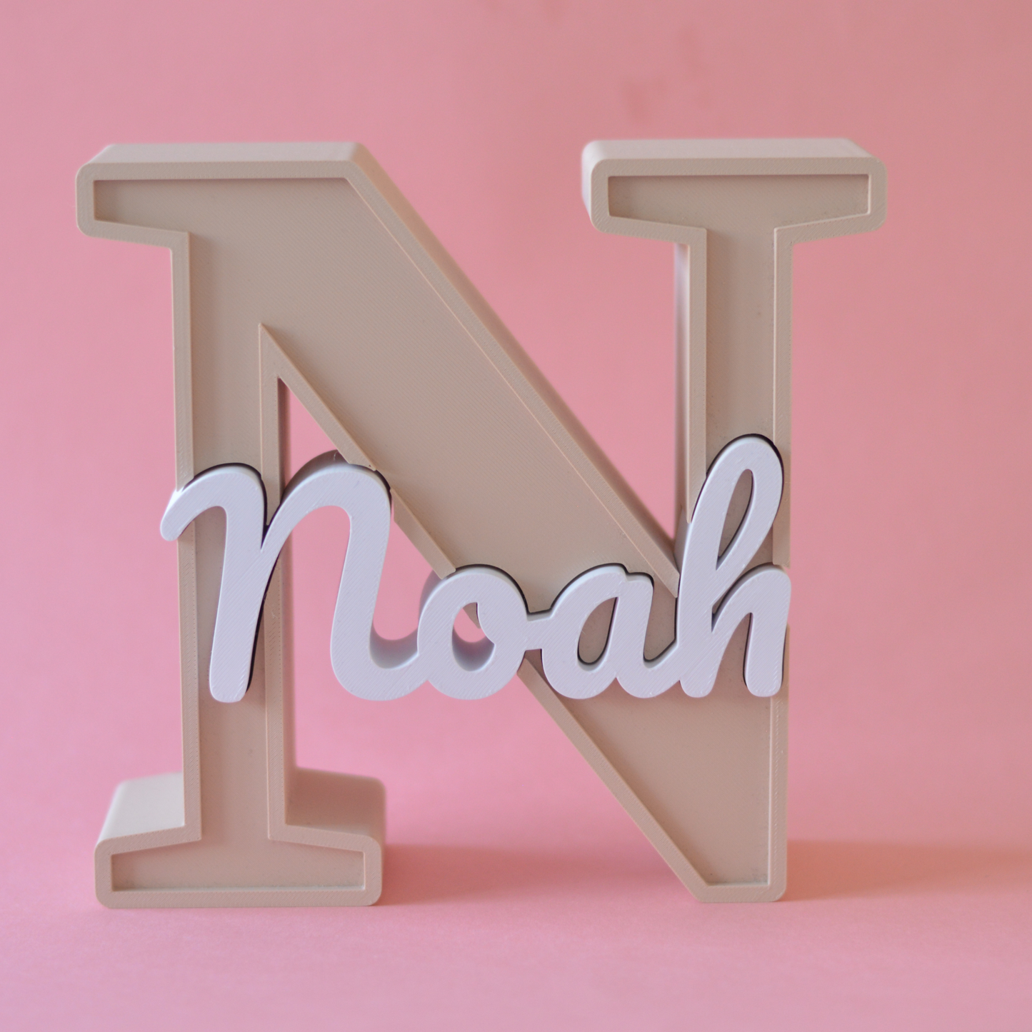 3D Printed Baby Name | Gepersonaliseerde Babykamer Decoratie
