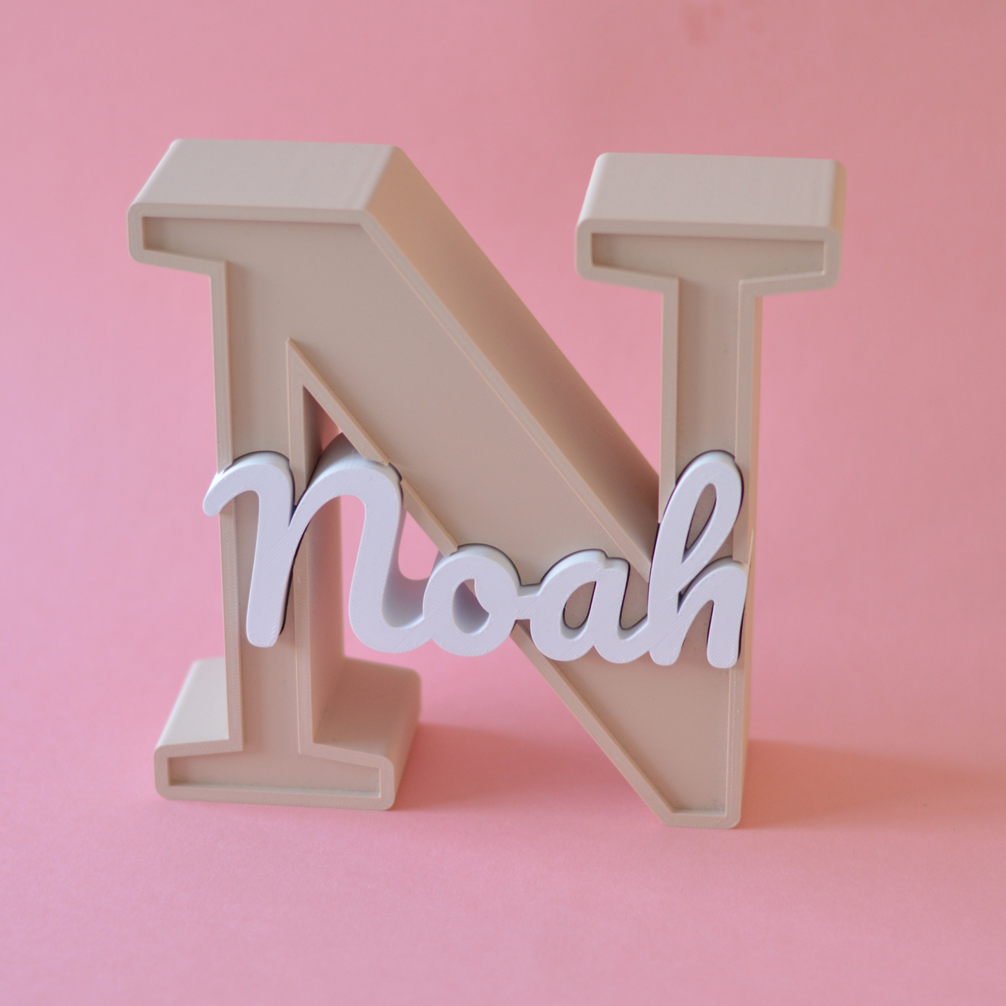 3D Printed Baby Name | Gepersonaliseerde Babykamer Decoratie