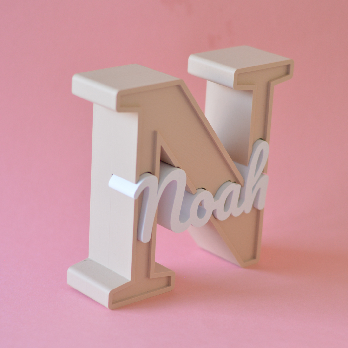 3D Printed Baby Name | Gepersonaliseerde Babykamer Decoratie