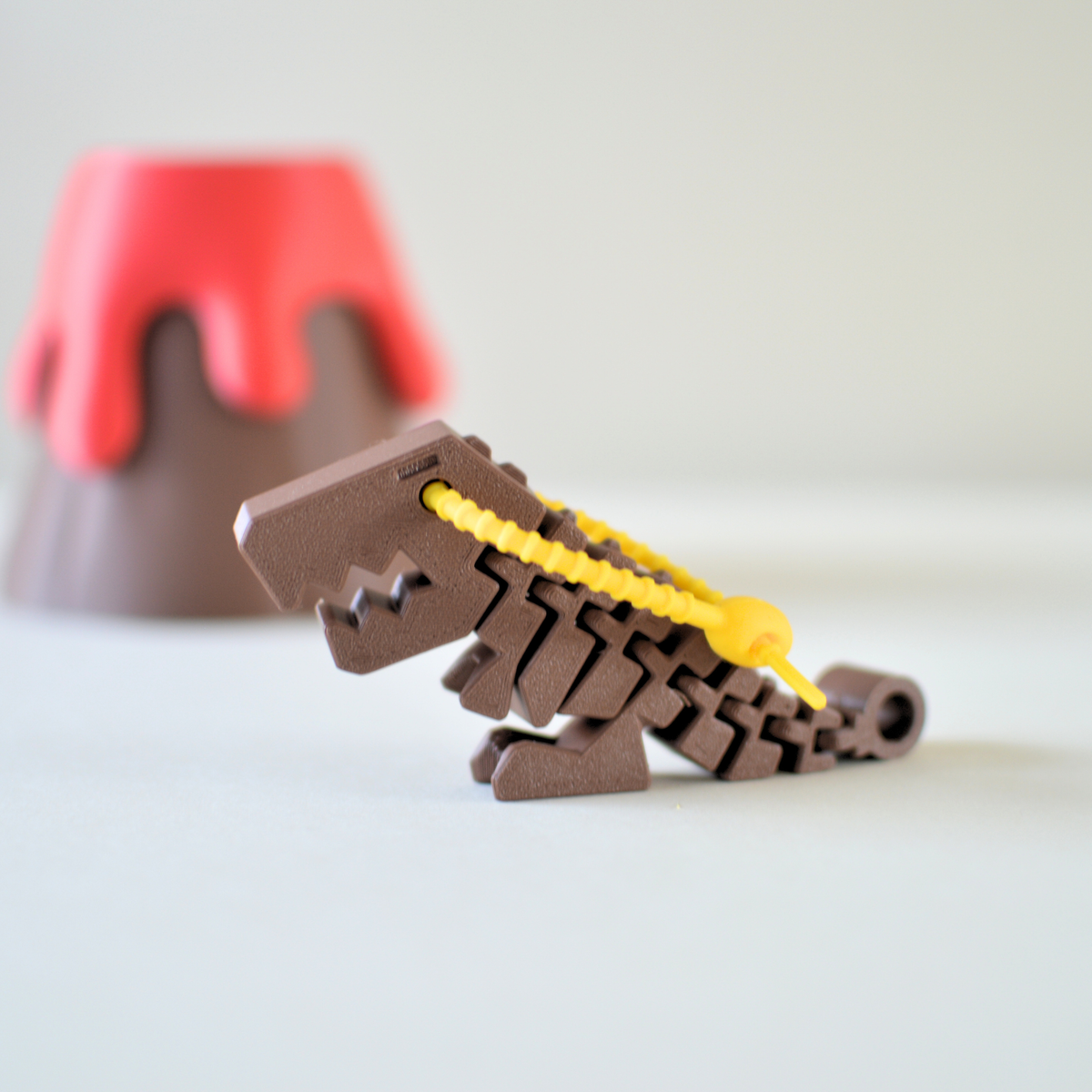 Flexi Dino Keychain