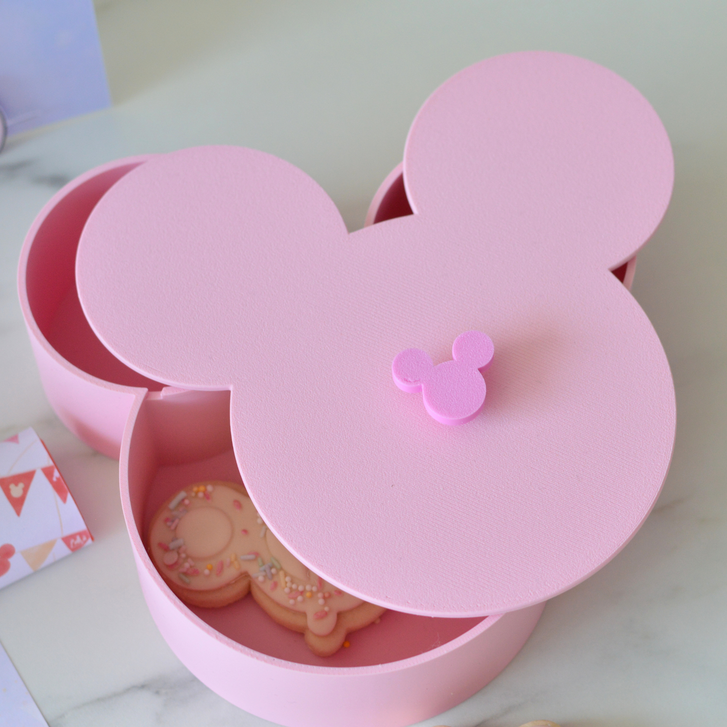 Handmade fondant cookies from Little Ears Pink birthday box by Oh Happy Co.