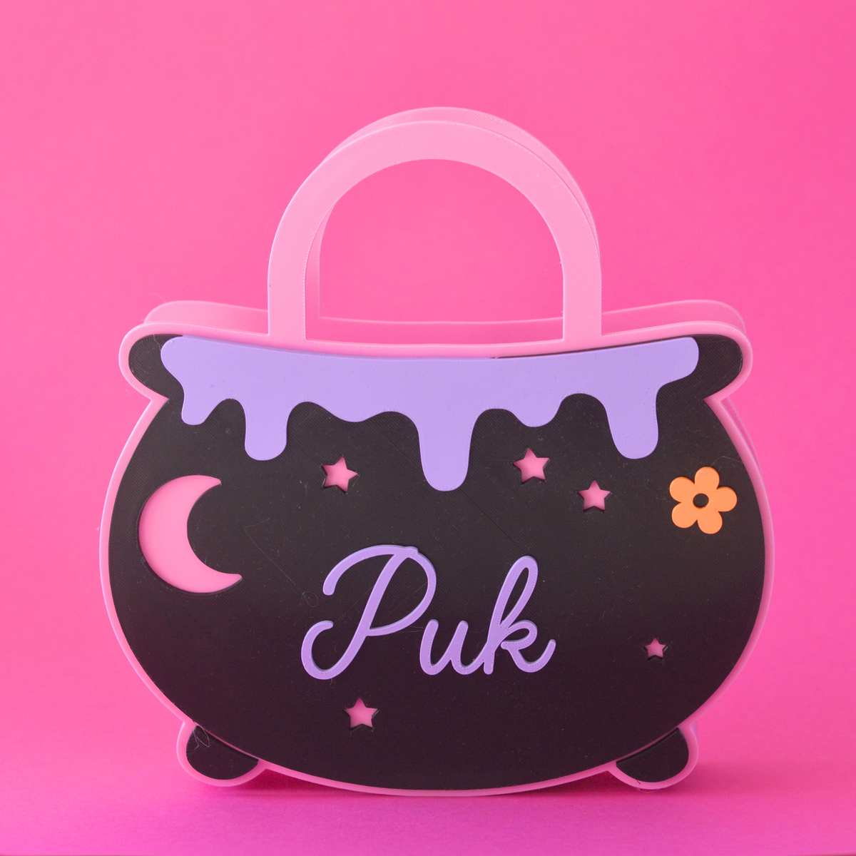 Personalised Halloween Cauldron Treat Box