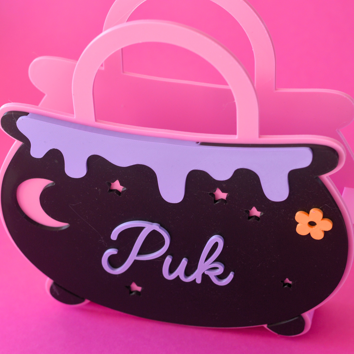 Personalised Halloween Cauldron Treat Box