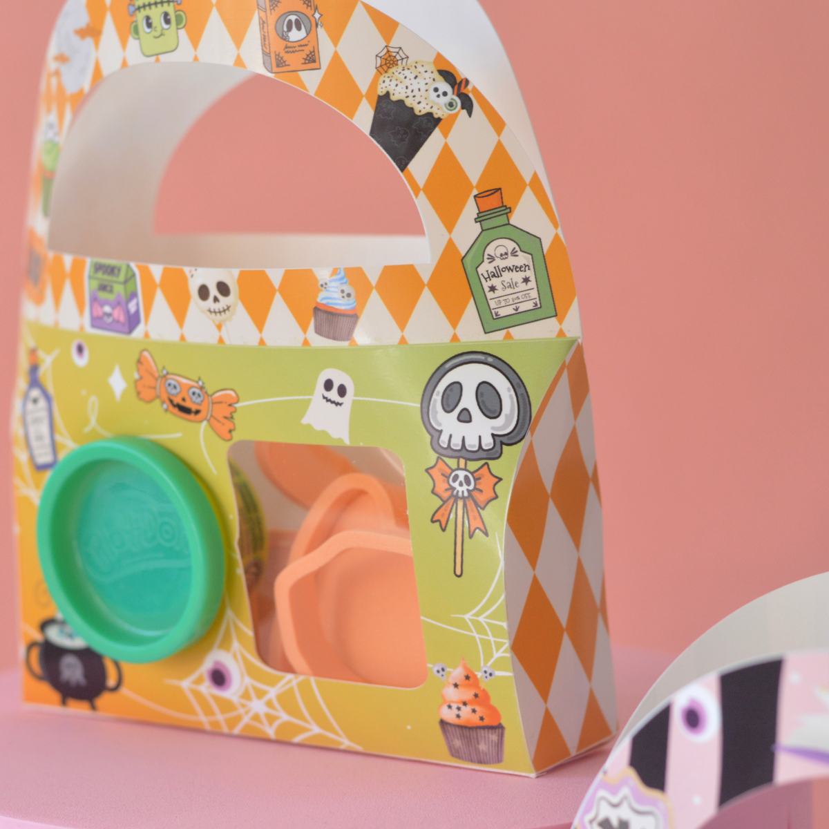 Halloween Play Dough Activity Box