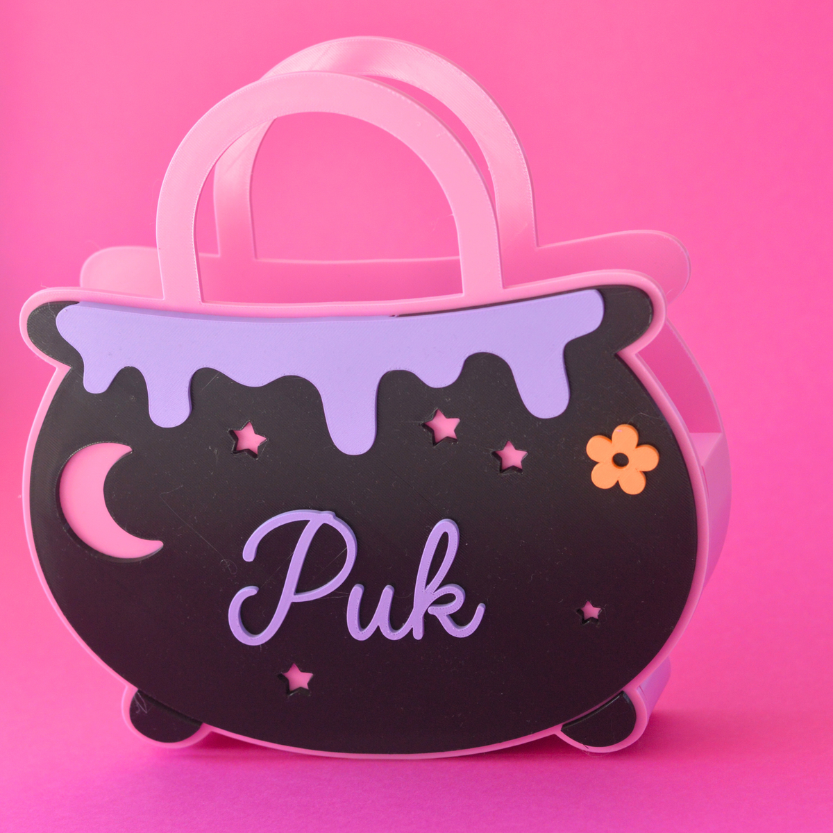 Personalised Halloween Cauldron Treat Box