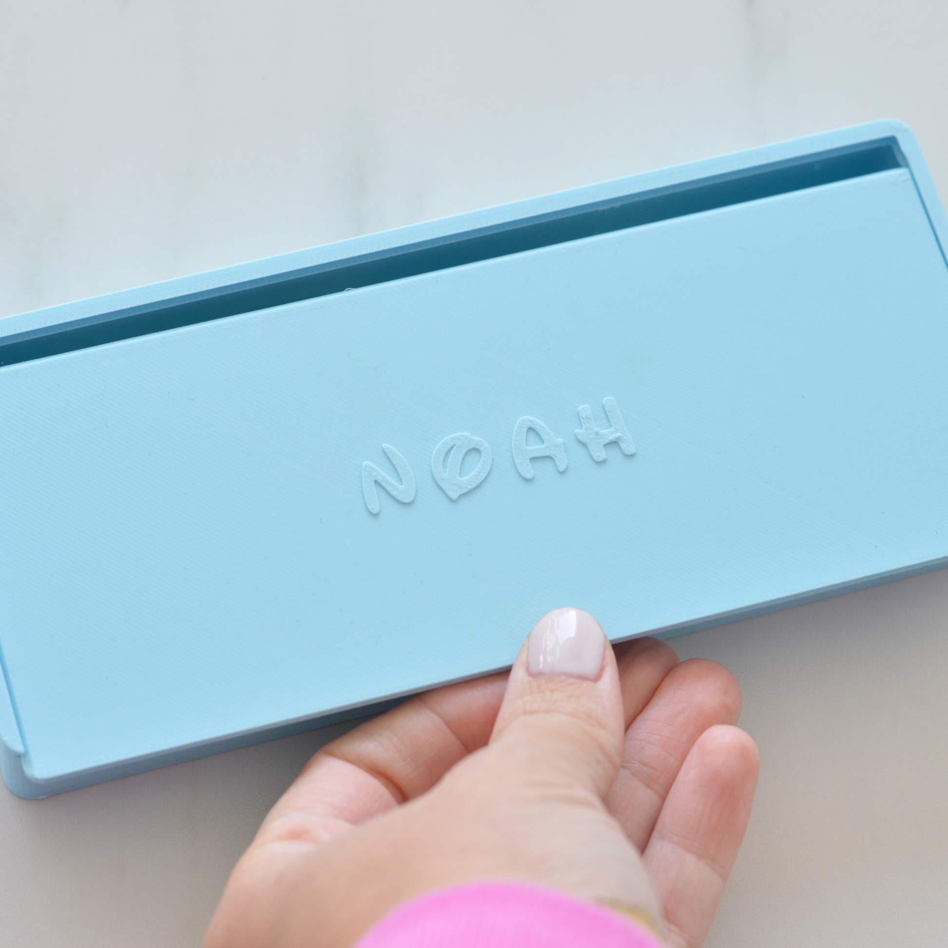 Disney light blue personalised gift box full overview by Oh Happy Co.