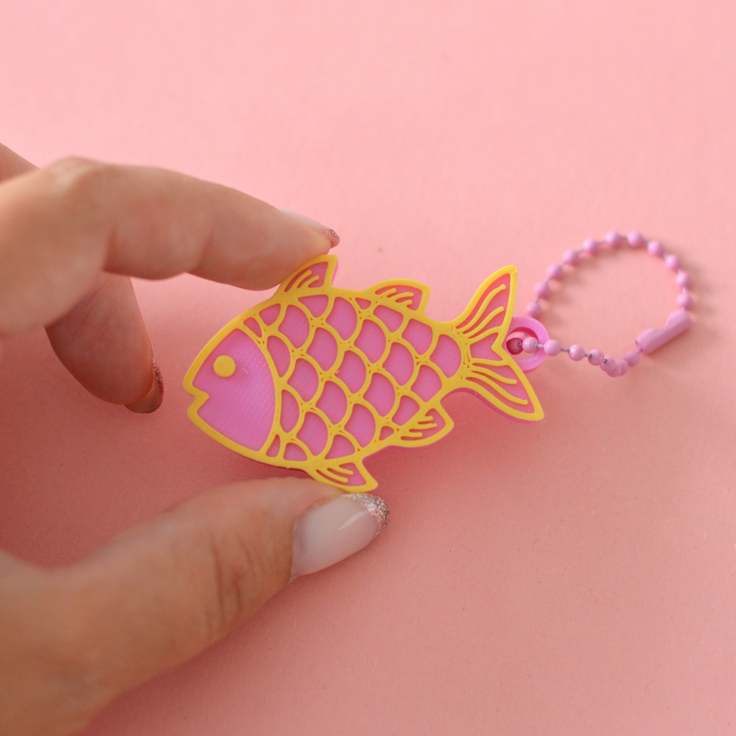 Fish Can Opener | 3D Printed Bag Charm