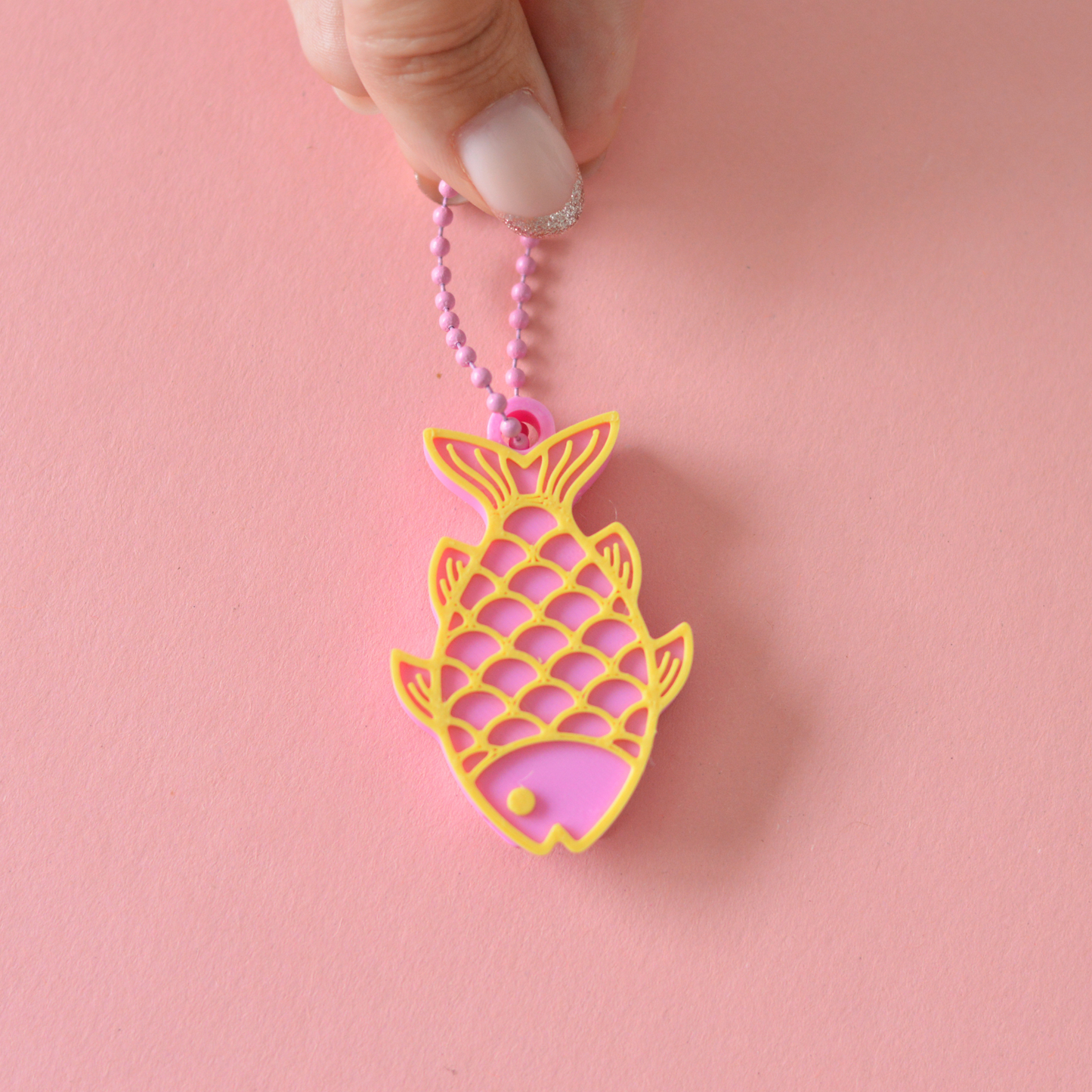 Fish Can Opener | 3D Printed Bag Charm