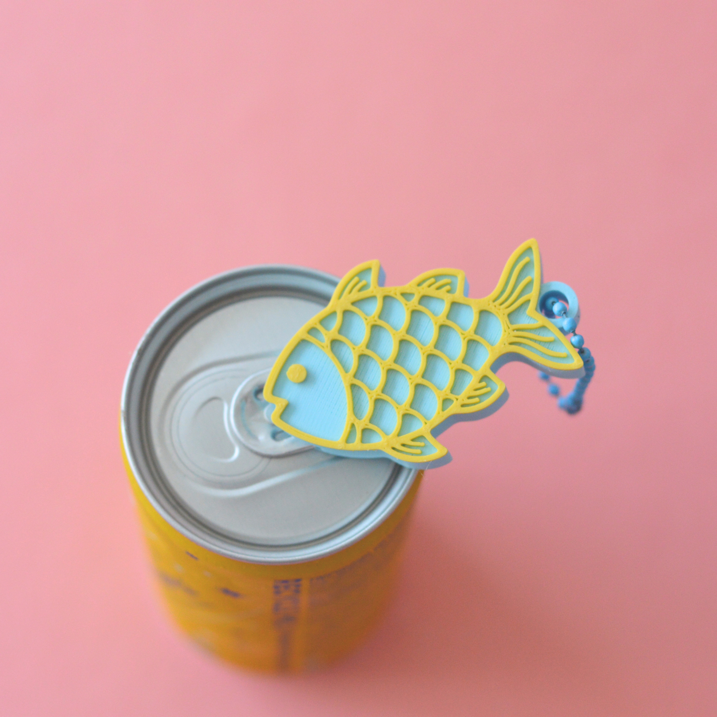 Fish Can Opener | 3D Printed Bag Charm