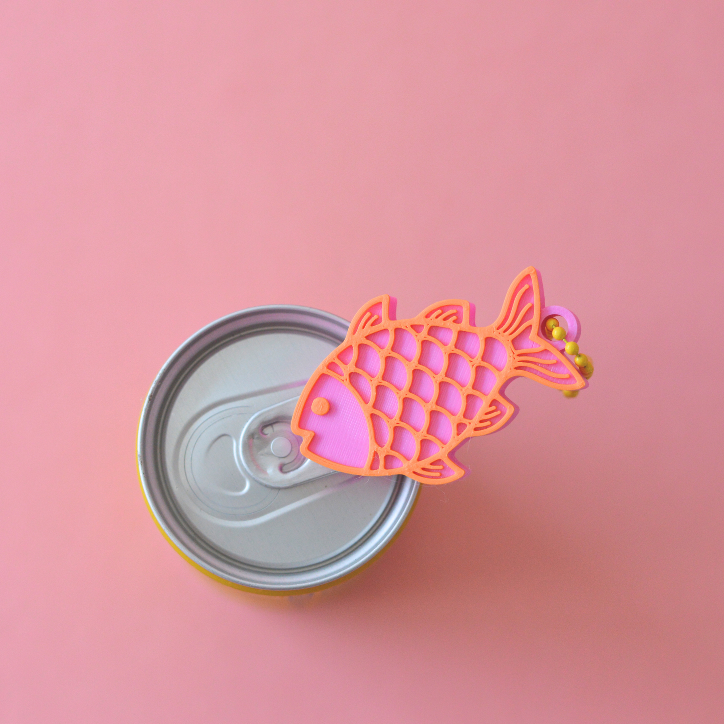 Fish Can Opener | 3D Printed Bag Charm