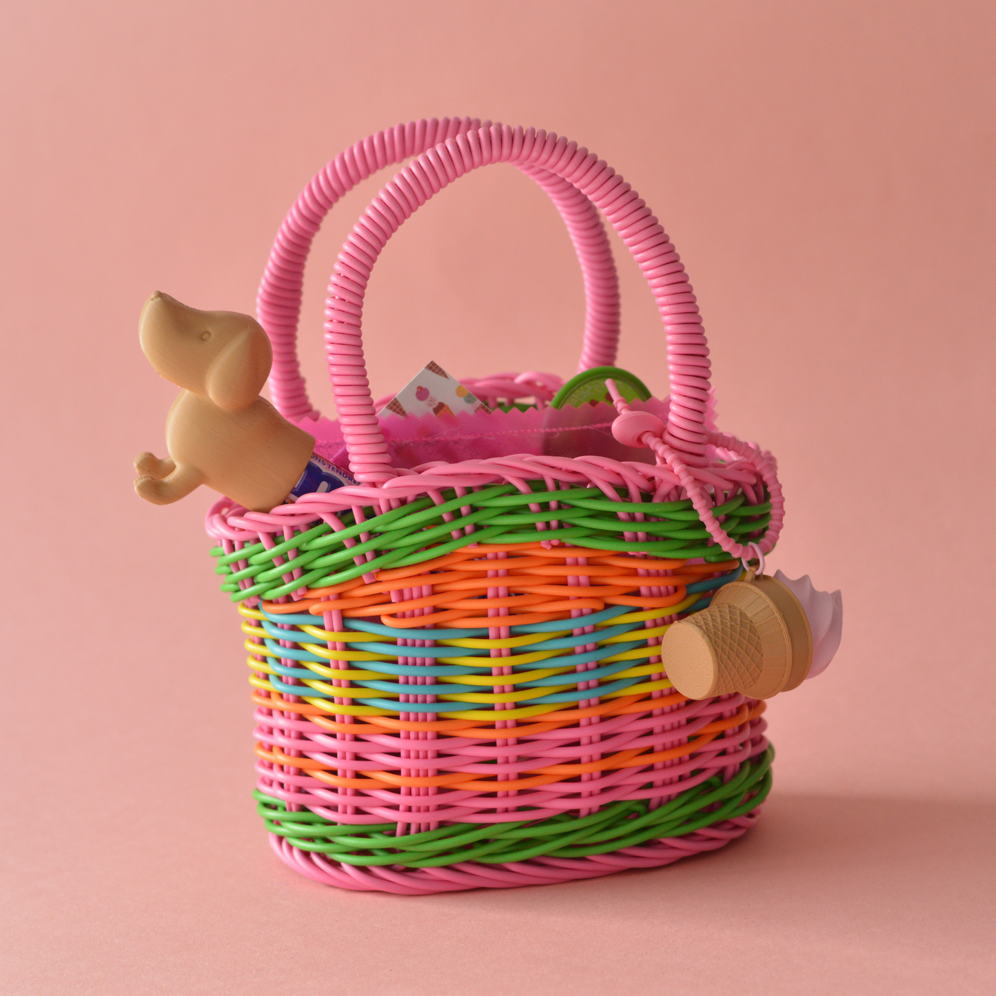 Hoera Voor Jou Gift Set | Rainbow Purse, Hair Clips & Sweet Charms