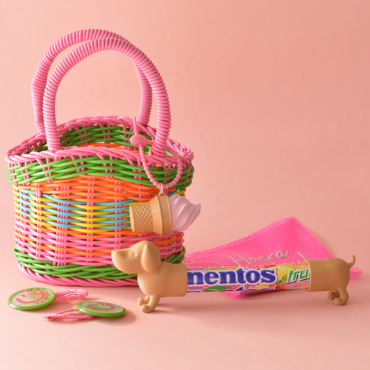 Hoera Voor Jou Gift Set | Rainbow Purse, Hair Clips & Sweet Charms