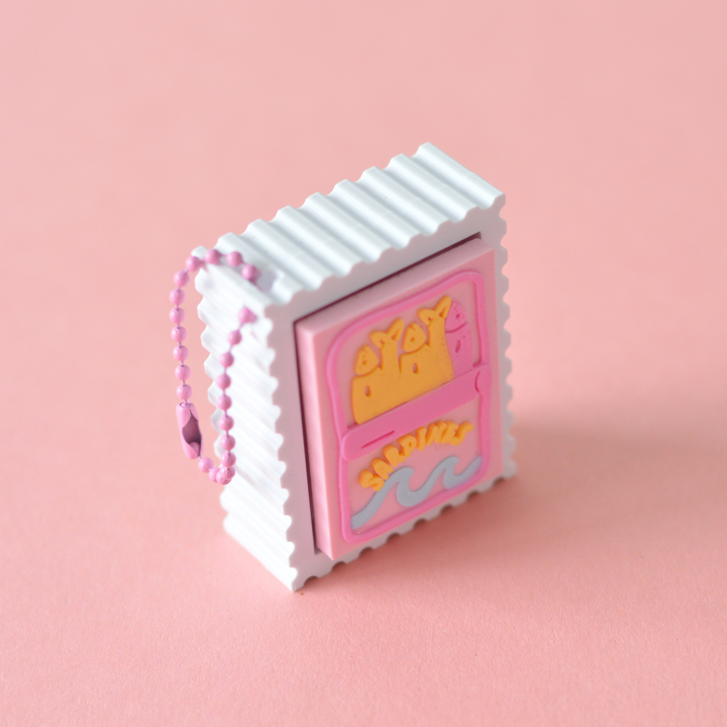 Not Sardines | 3D Printed Stamp Keychain