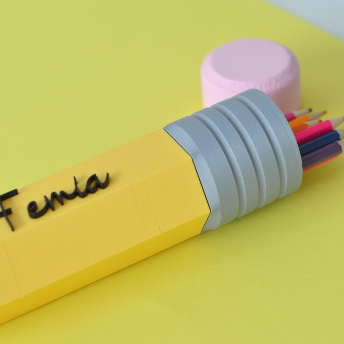 Personalised Pencil Box | 3D Printed Teacher Gift | Juf & Meester