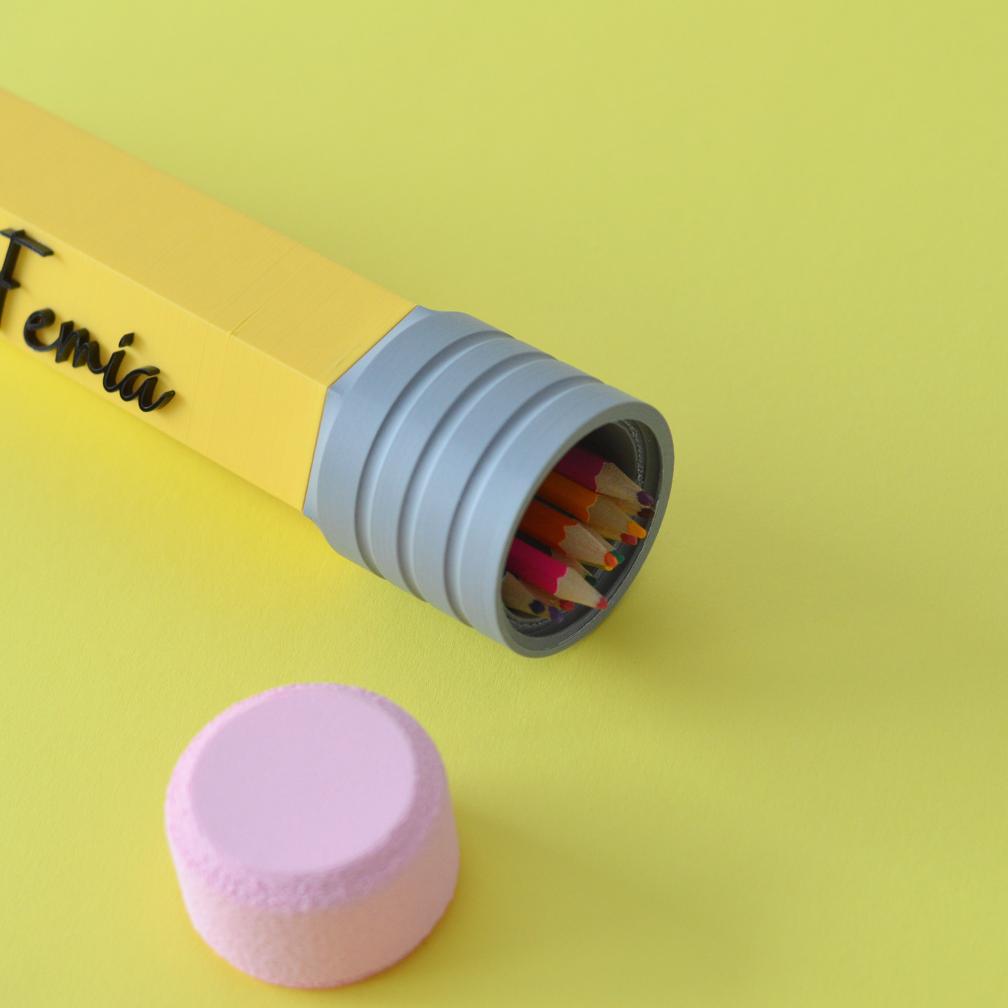 Personalised Pencil Box | 3D Printed Teacher Gift | Juf & Meester